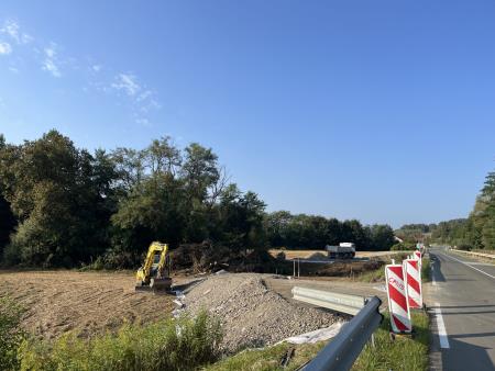 Začela so se dela za gradnjo novega mostu čez Veliko Krko v Šalovcih 1